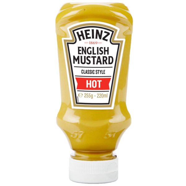 HEINZ MOUTARDE TÊTE EN BAS