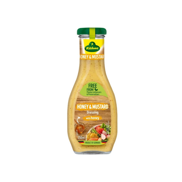 HONEY & MUSTARD DRESSING KÜHNE 250 ML