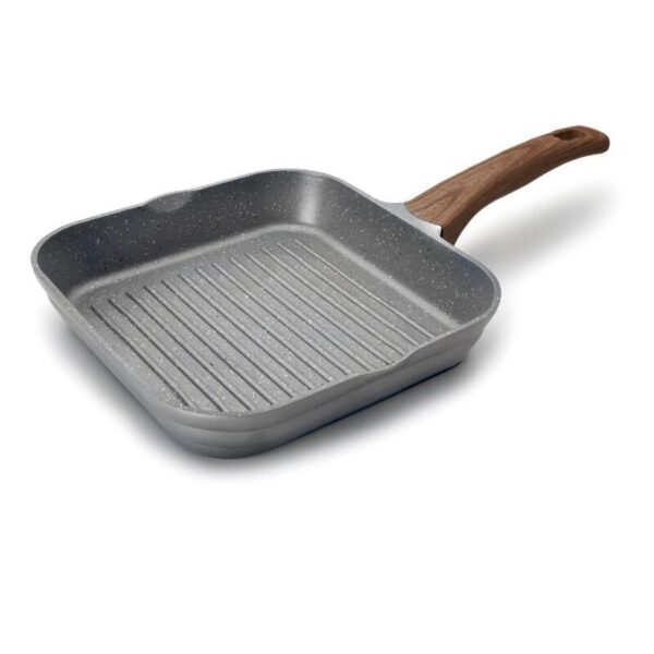 GRILL ALUMINIUM FONDU INDUCT STYLO 28 CM